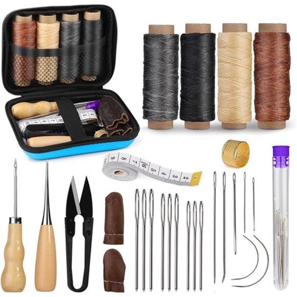 Leather Sewing Kit, Leather Working Tools and Supplies, Leather Working Kit - Picture 7 of 7